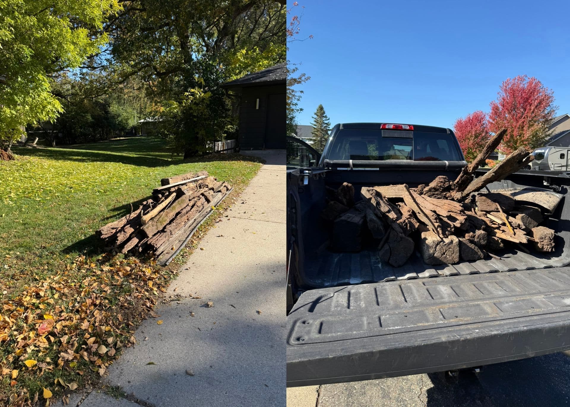 Project Old Railroad Tie Removal in Golden Valley MN image