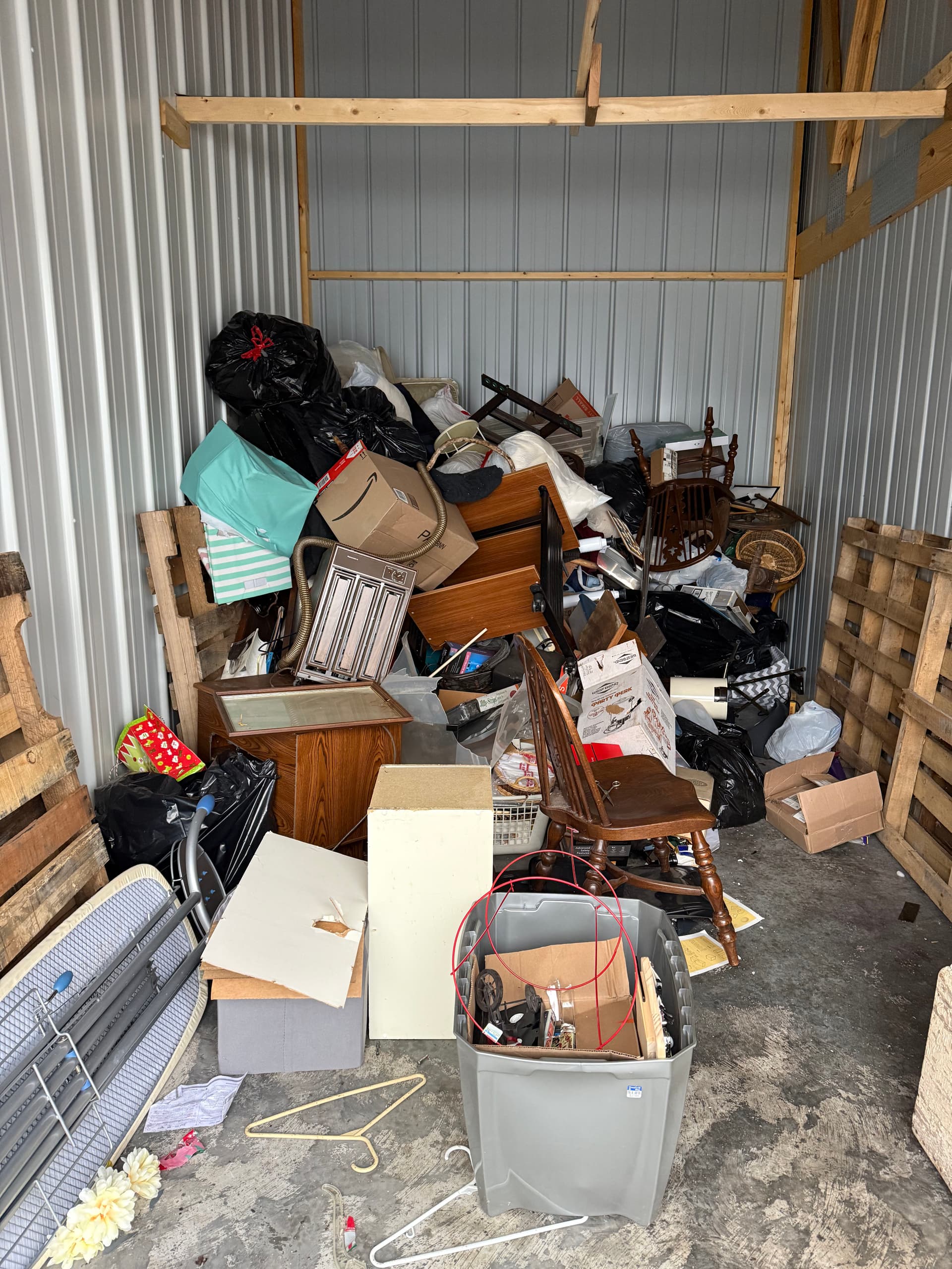 Full Storage Unit Cleanout in Forest Lake MN