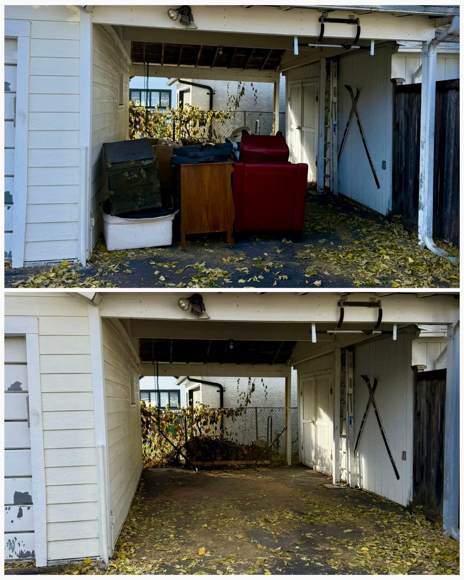 Carport Junk Removal in Linden Hills Minneapolis