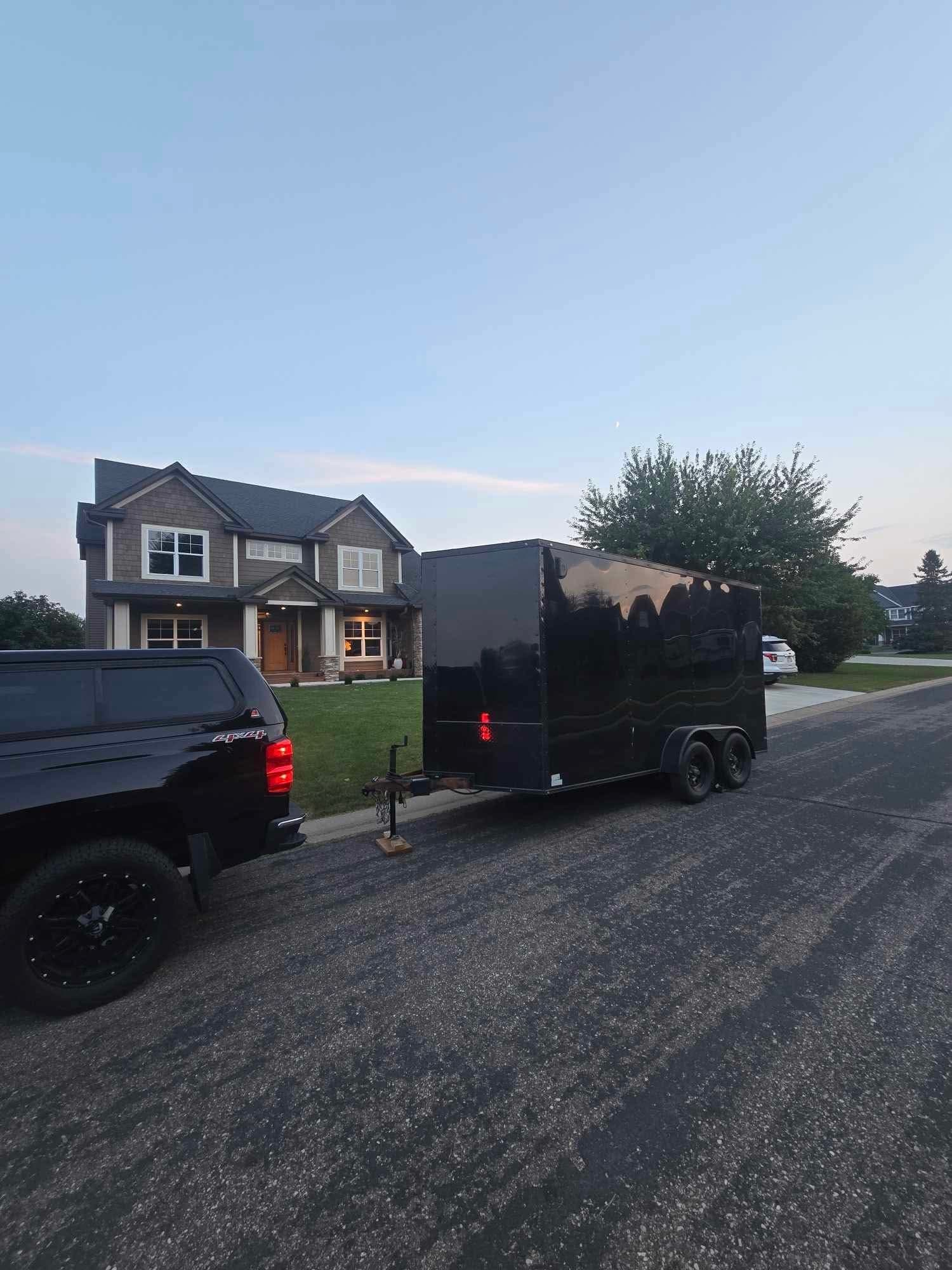 Project 7x14 Enclosed Trailer Rental Available in Lakeville image